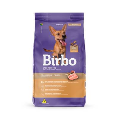Ração Birbo para Cães Adultos de Médio e Grande Porte Sabor Frango 25kg