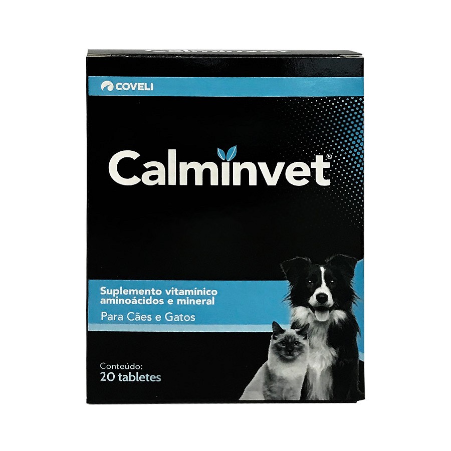 Suplemento Calminvet para Cães e Gatos 
