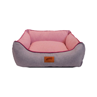 Cama Baw Waw Sonequinha Rosa para Cães e Gatos P