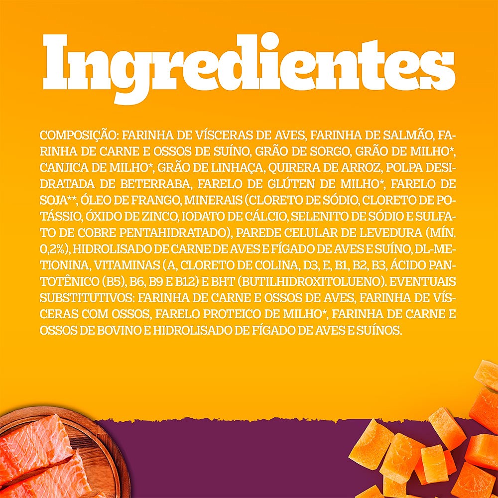 Ração Pedigree Barriguinha Saudável para Cães Adultos de Raças Pequenas e Minis sabor Salmão