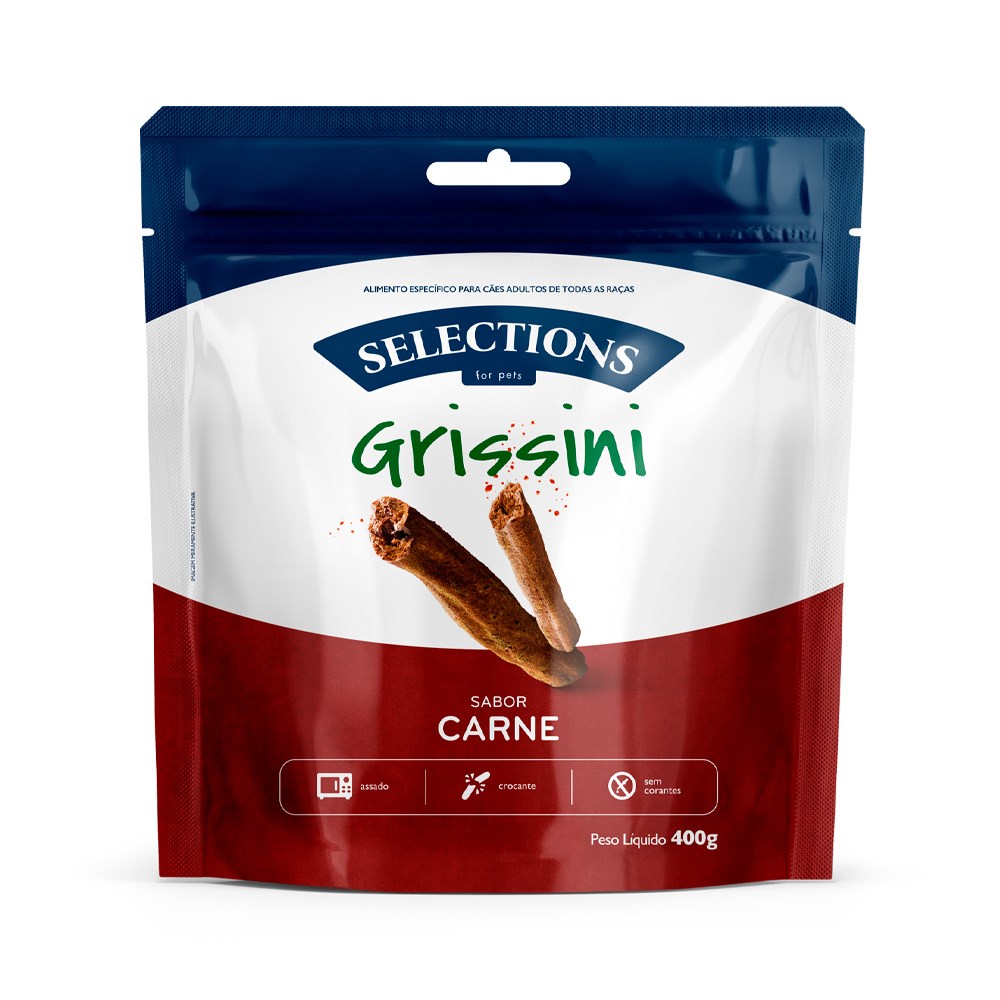Snack Selections Grissini para Cães Adultos sabor Carne