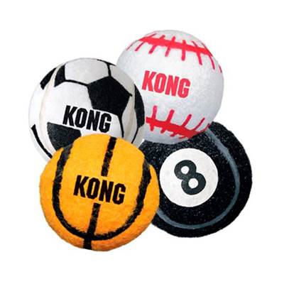 Brinquedo Kong para Cães Sport Ball - Cores Sortidas P
