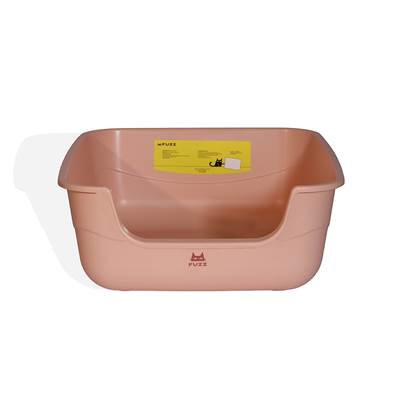 Bandeja Sanitária Fuzz Salmão para Gatos