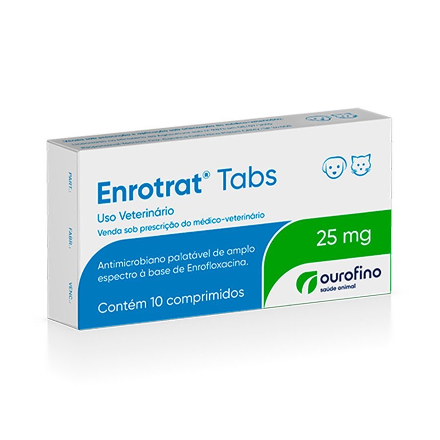 Antibiótico Enrotrat Tabs
