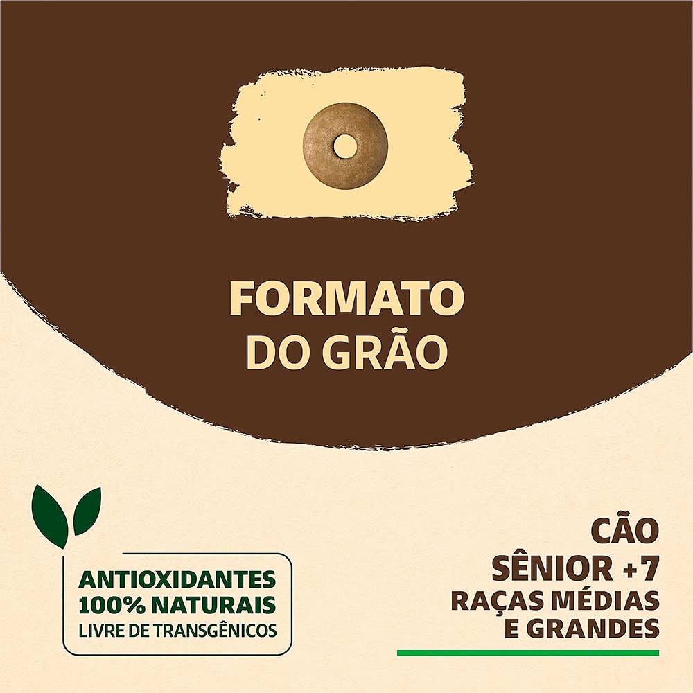 Ração Quatree Supreme para Cães Sênior +7 De Porte Médio e Grande Sabor Cordeiro e Arroz