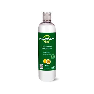 Condicionador Megamazon Forest Balance Maracujá para Cães e Gatos 280ml