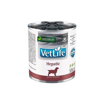 Ração Úmida Farmina Vet Life Hepatic para Cães Adultos de Todas as Raças 300g