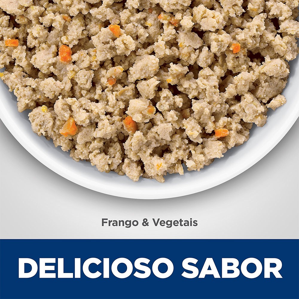 Ração Úmida Hill's Science Diet Pele Sensível para Gatos Adultos sabor Frango e Vegetais