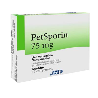PetSporin 75mg 12 comprimidos