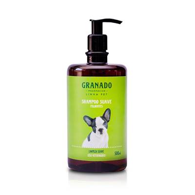 Shampoo Suave Granado para Cães e Gatos Filhotes 500ml