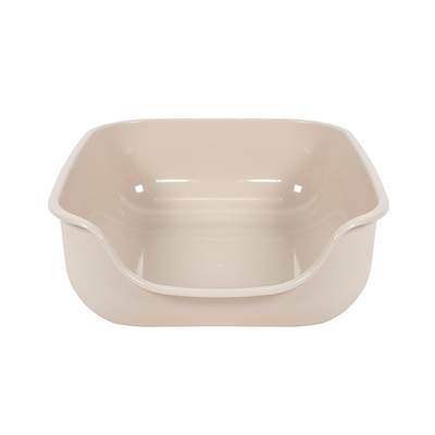 Bandeja Sanitária Pet Games Caixona de Areia Bege para Gatos U