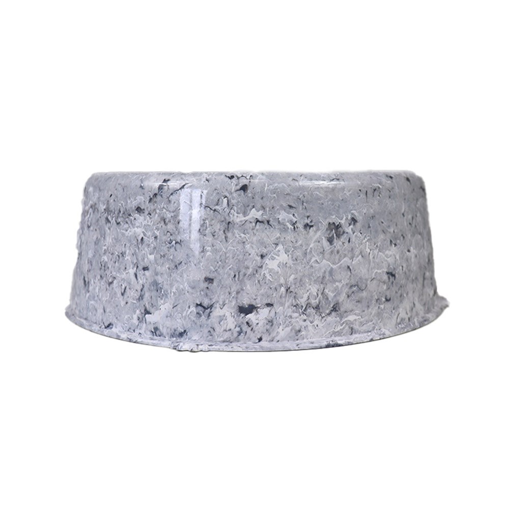 Comedouro Pet Injet Plástico Patinha Mármore Carrara para Cães