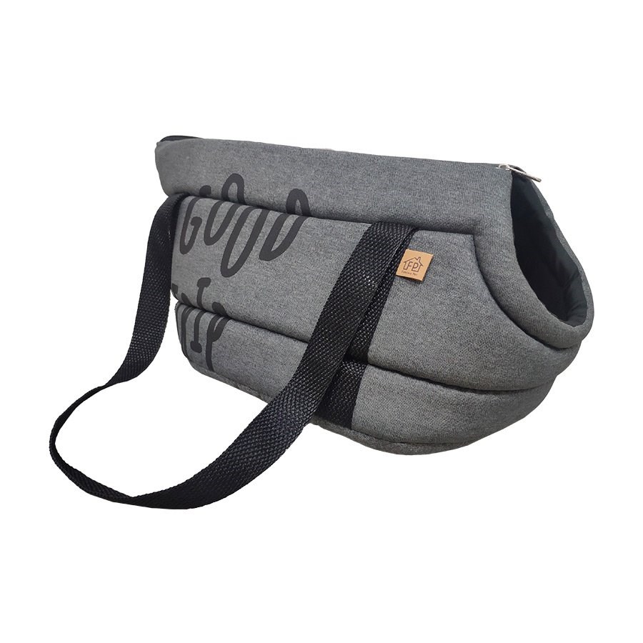 Bolsa de Transporte Fábrica Pet Aberta New Collection Preto para Cães e Gatos