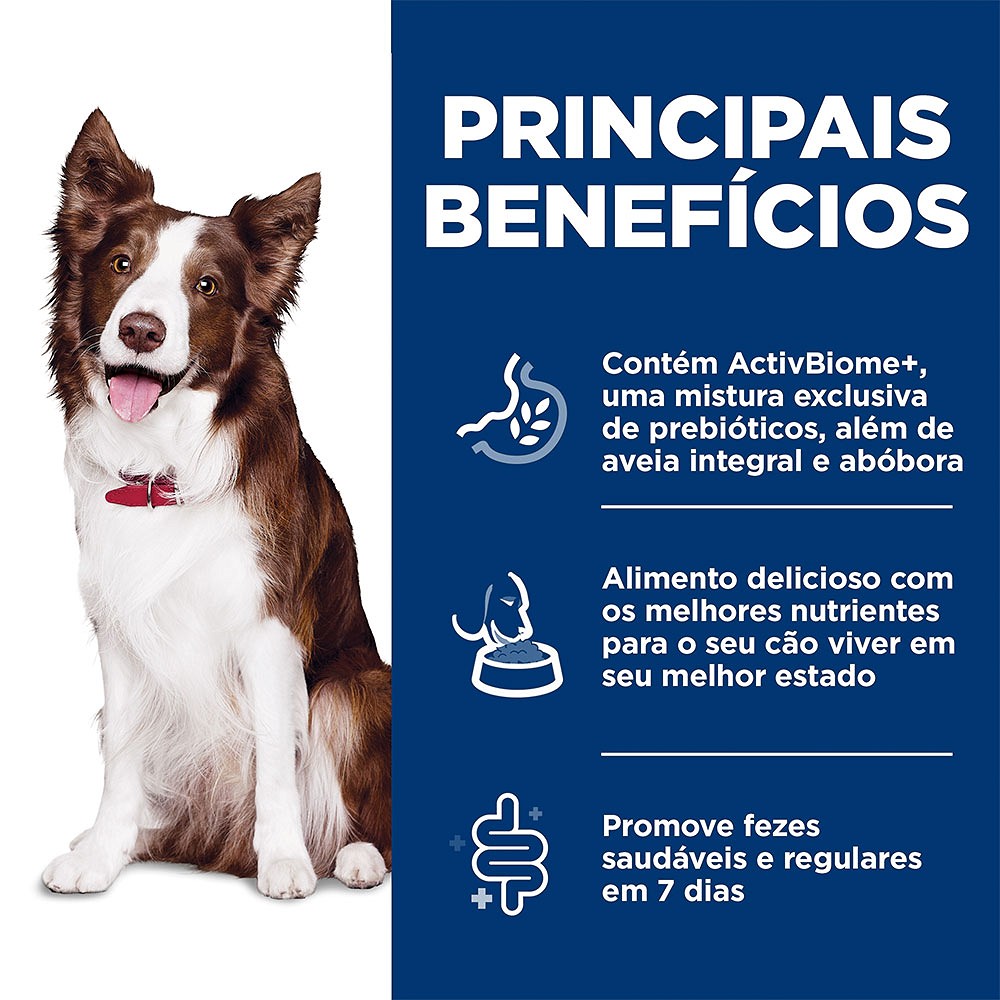 Ração Úmida Hill's Science Diet Digestão Perfeita para Cães Adultos Sabor Frango e Vegetais