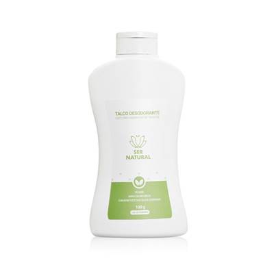 Talco Neutralizador de Odores Ser Natural para Cães e Gatos 100g