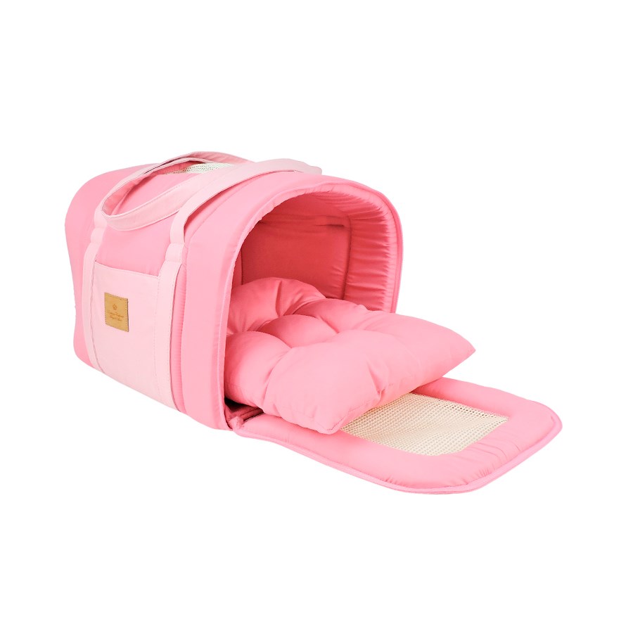 Bolsa de Transporte Bonito pra Cachorro Rosa Chiclete para Cães