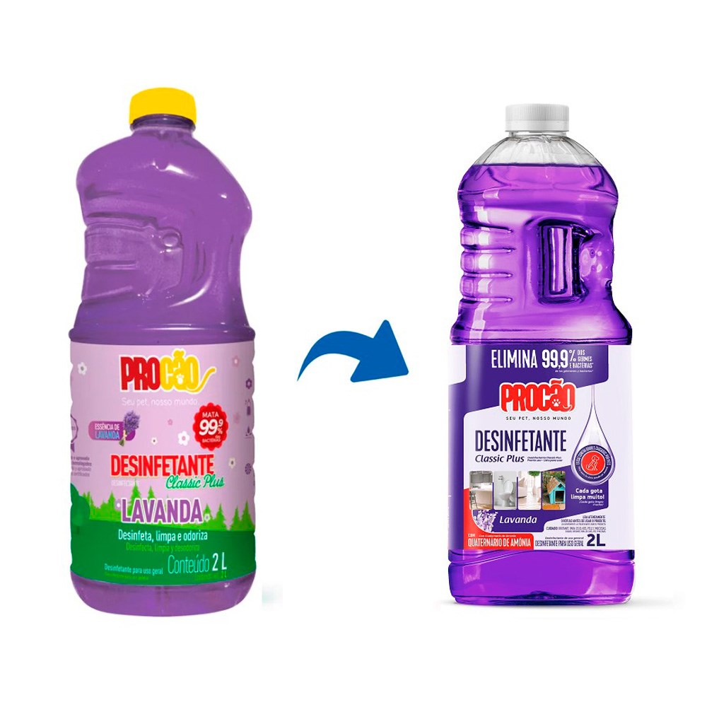 Desinfetante Procão Classic Plus Lavanda