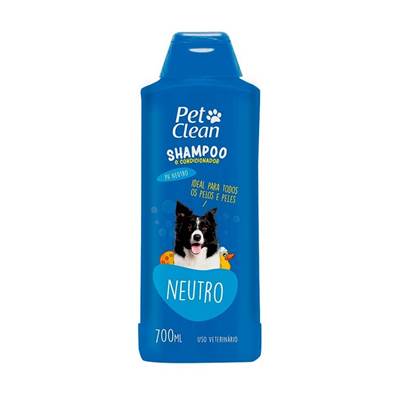 Shampoo e Condicionador Pet Clean Neutro para Cães e Gatos