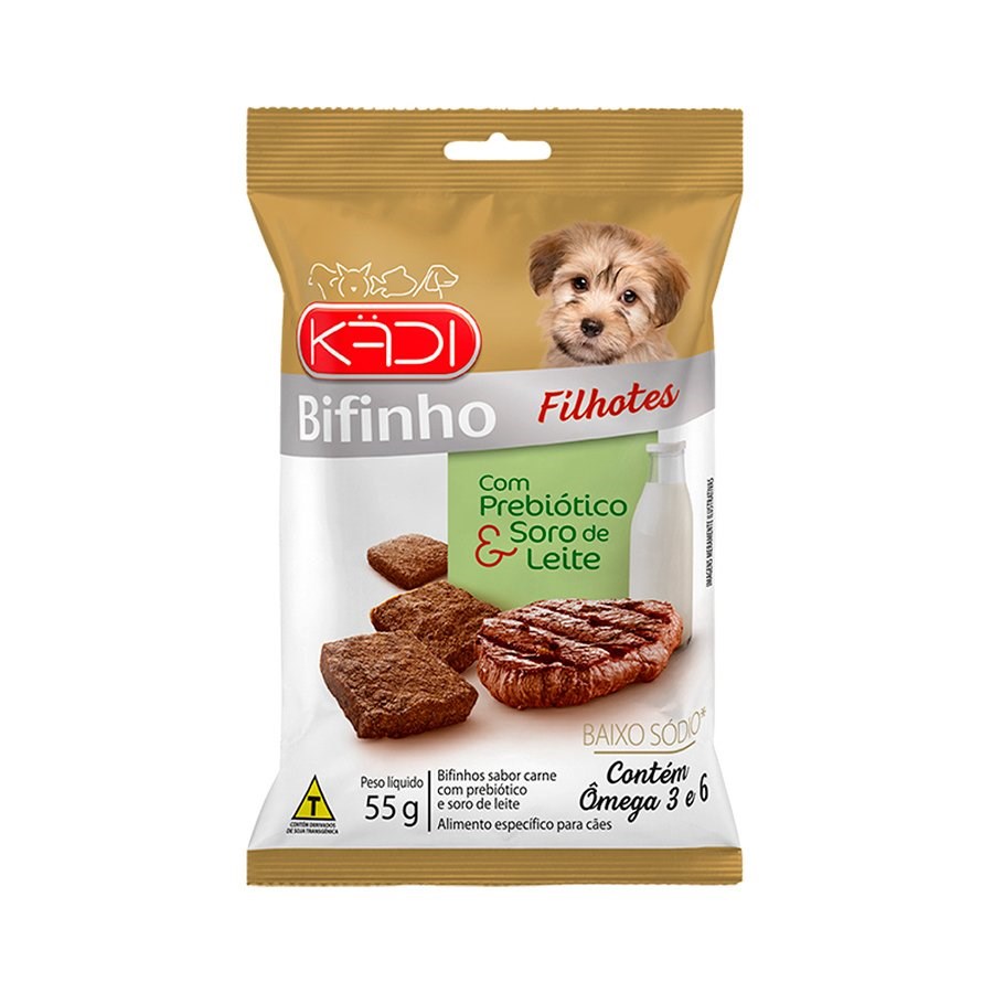 Snack Kadi para Cães Filhotes sabor Carne