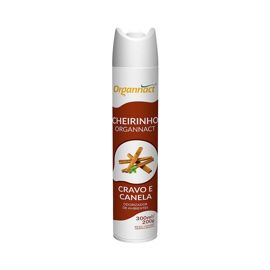 Aromatizador de Ambientes Organnact Cravo e Canela