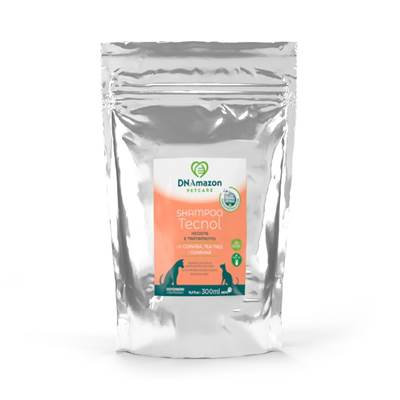 Refil Shampoo DNAmazon Tecnol para Cães e Gatos 300ml