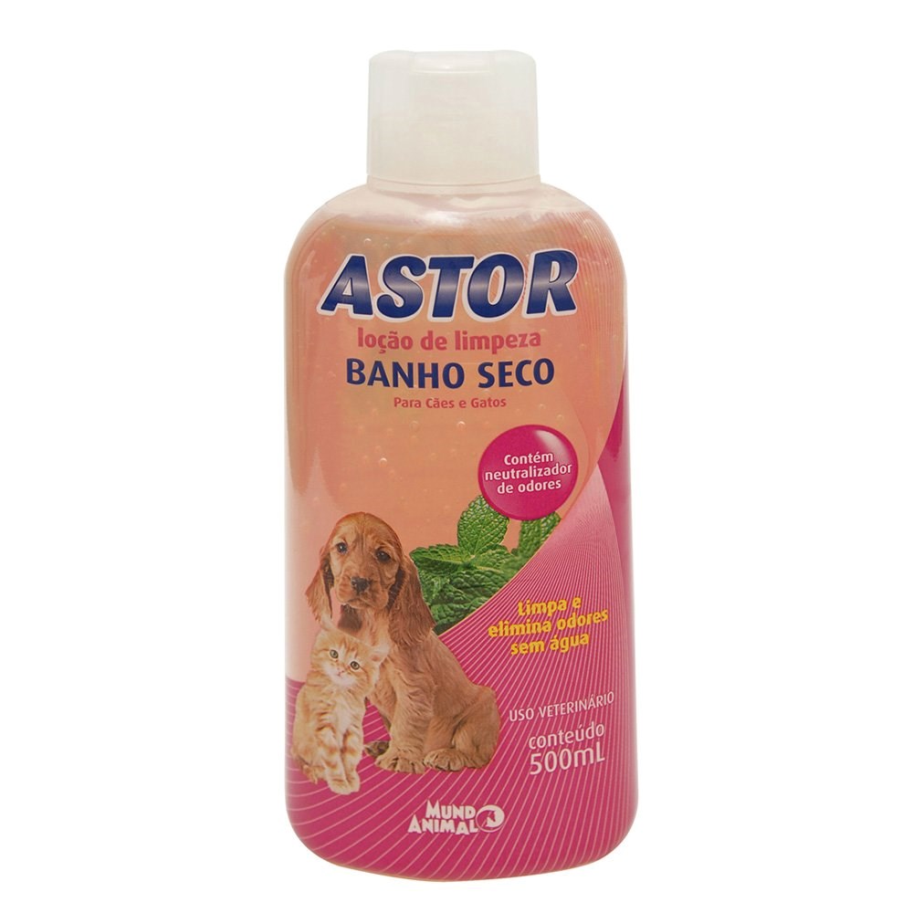 Banho à Seco Mundo Animal Astor Gel para Cães