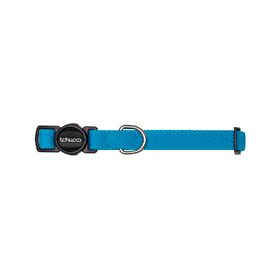 Coleira Tchucoo Cat Fluor Azul para Gatos U