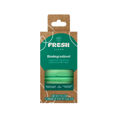 Refil Cata Caca Fresh Clean para Cães e Gatos 8 unidades