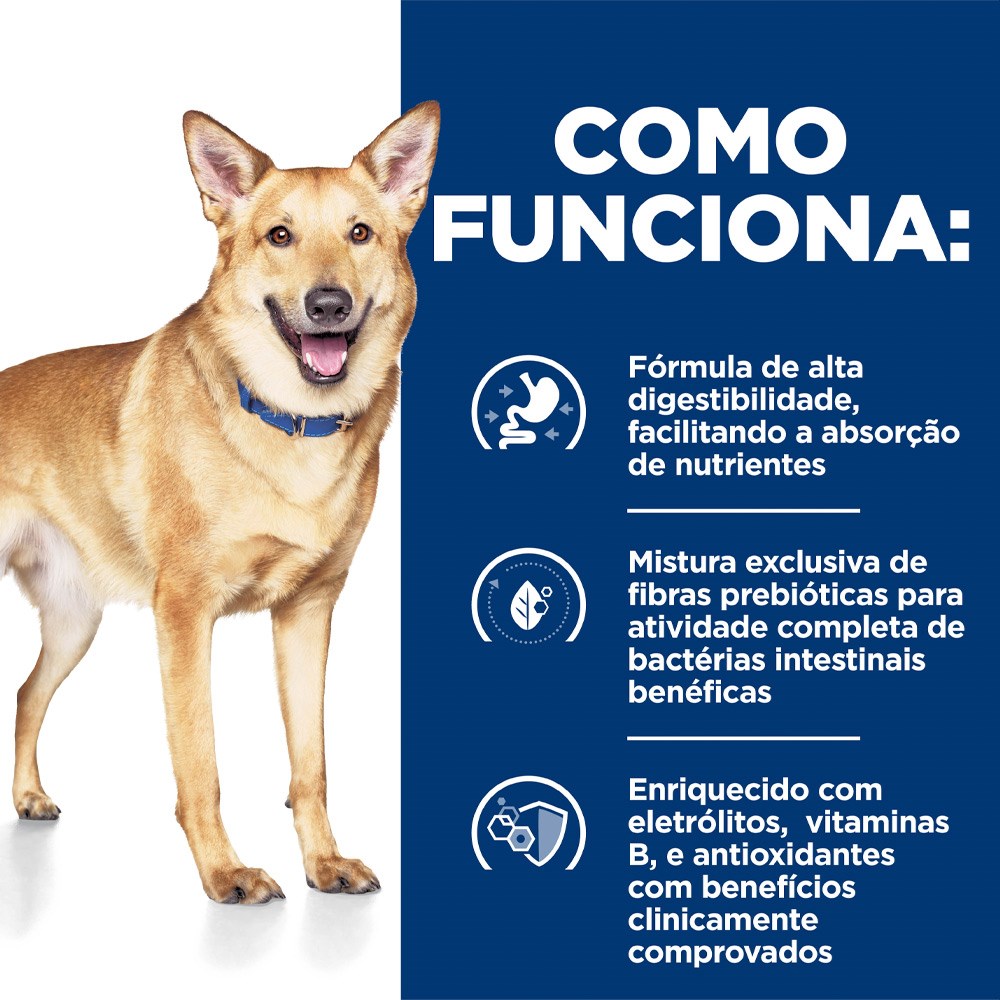 Ração Úmida Hill's Prescription Diet Cuidado Digestivo i/d para Cães sabor Frango e Vegetais