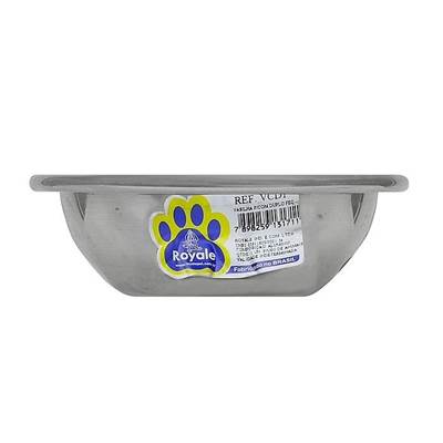 Vasilha Avulsa para Comedouro Royale Duplo Para Cães Alumínio 2000ml