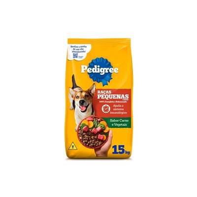 Ração Pedigree para Cães Adultos Raças Pequenas 900g