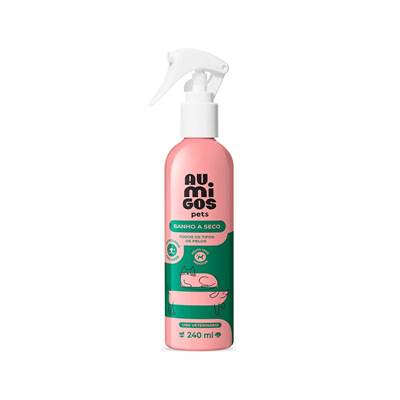 Banho a Seco Au.migos Pets para Cães e Gatos 240ml