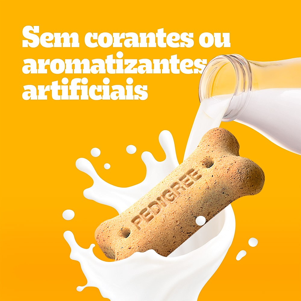 Biscoito Pedigree Biscrok para Cães Adultos Raças Pequenas