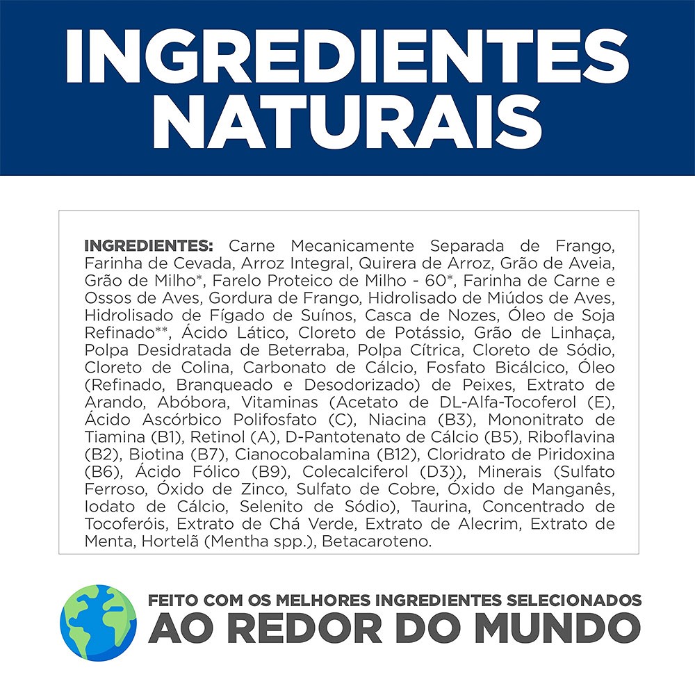 Ração Hill's Science Diet Digestão Perfeita para Cães Adultos Sabor Frango