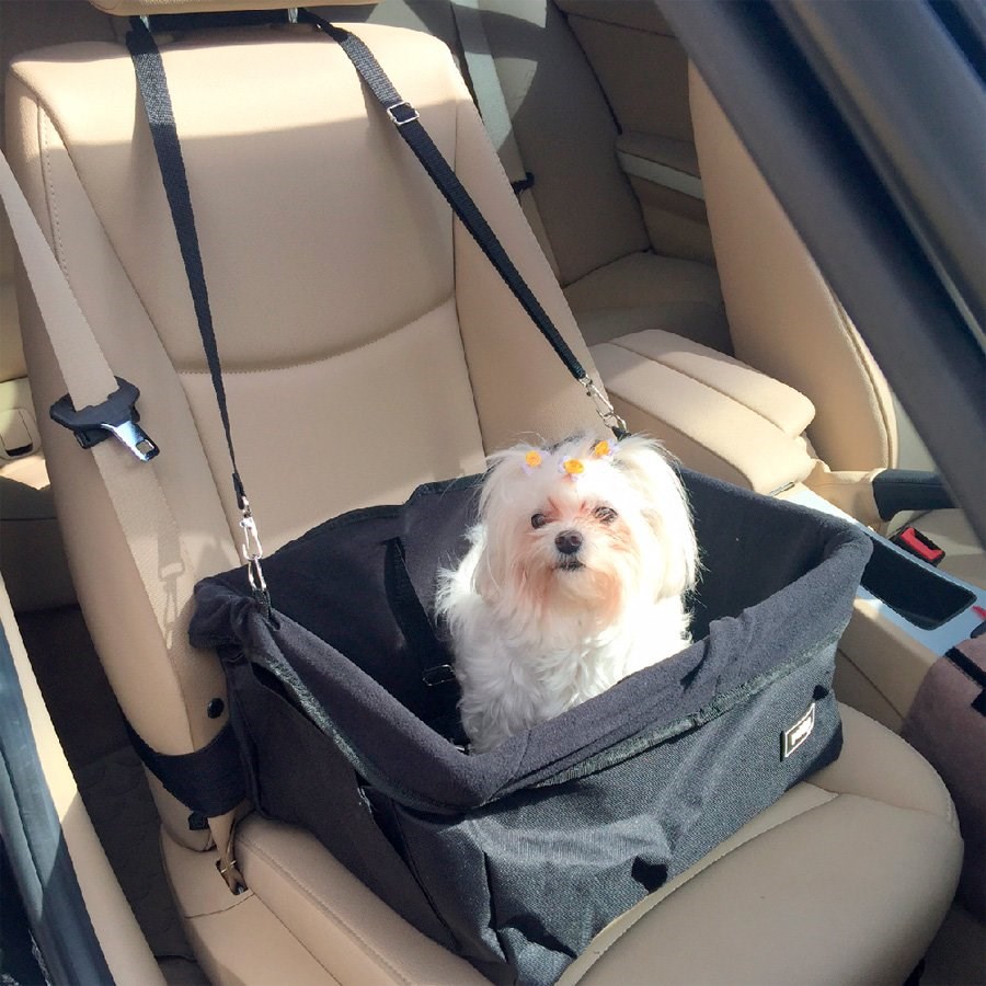 Cadeira Movepet Pet&Go para Cães Preta