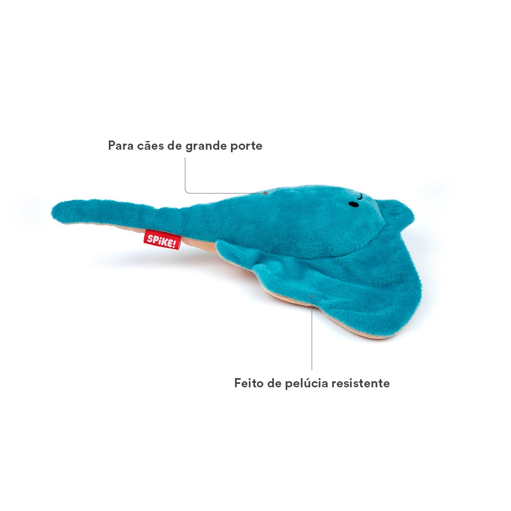 Brinquedo de Pelúcia para Cães Kawaii Raia 