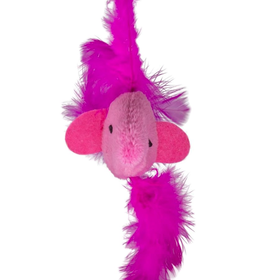 Brinquedo Pawise Peixe com Catnip para Gatos - Cores Sortidas