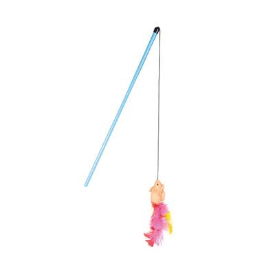 Brinquedo LCM Varinha Cat Fishing Ratinho Fantasy para Gatos - Sortido U