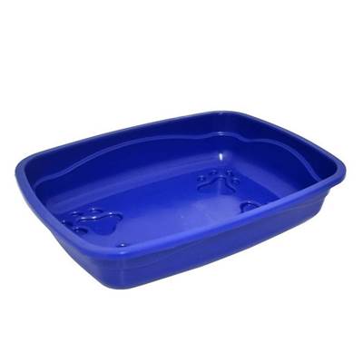 Bandeja Higiênica Triton Dog Azul para Gatos U