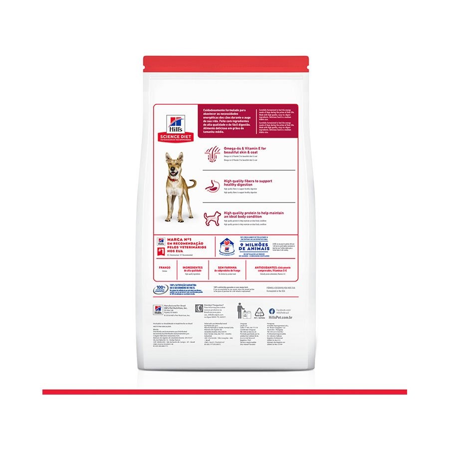 Ração Hill's Science Diet para Cães Adultos