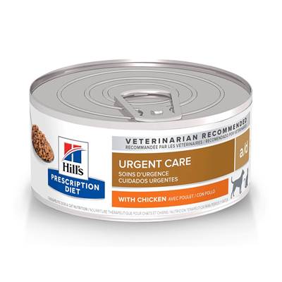 Ração Hill's Prescription Diet A/D para Cães e Gatos 156g
