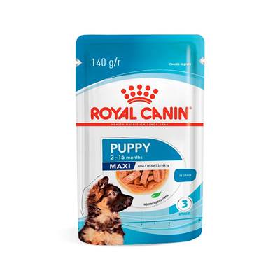Ração Royal Canin Sachê Maxi Puppy para Cães Filhotes de Porte Grande 