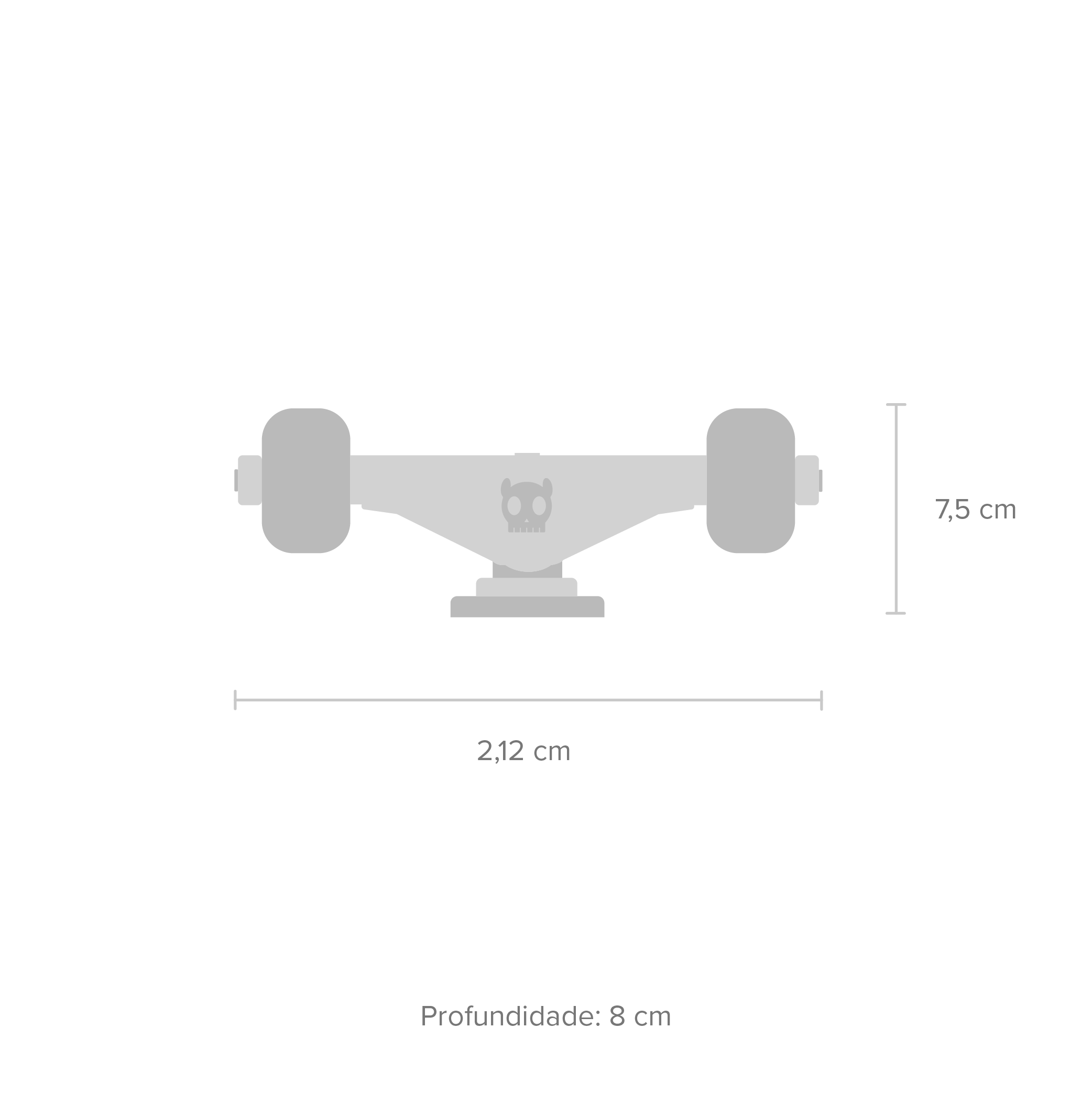 Brinquedo para Cachorros Lozt - Truck de Skate