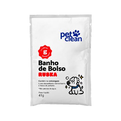 Banho de Bolso para Cães Pet Clean Grande G