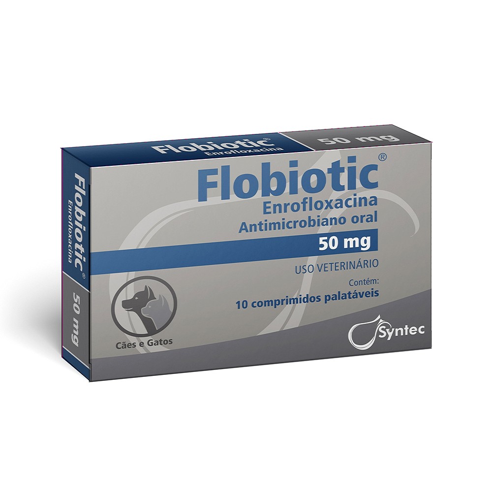 Medicamento Syntec Flobiotic para Cães e Gatos