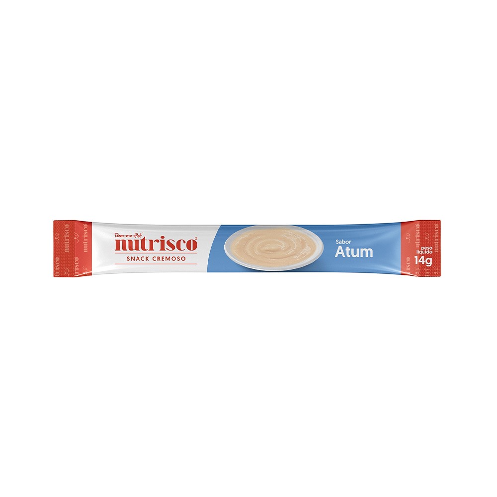 Snack Nutrisco Cremoso para Gatos sabor Atum