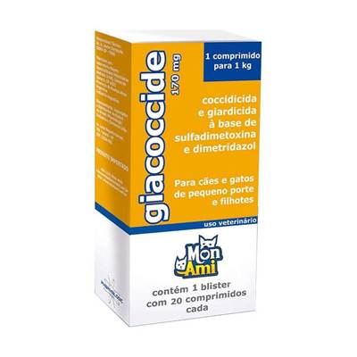 Giacoccide Individual 170mg 20 comprimidos