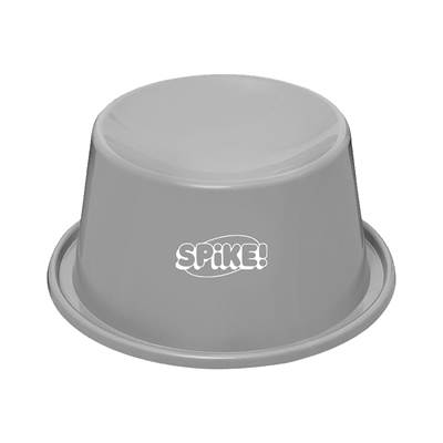 Comedouro Spike Antiformiga Alto Cinza para Gatos U
