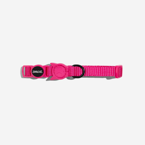 Coleira Zee.Cat Pink Led para Gatos U