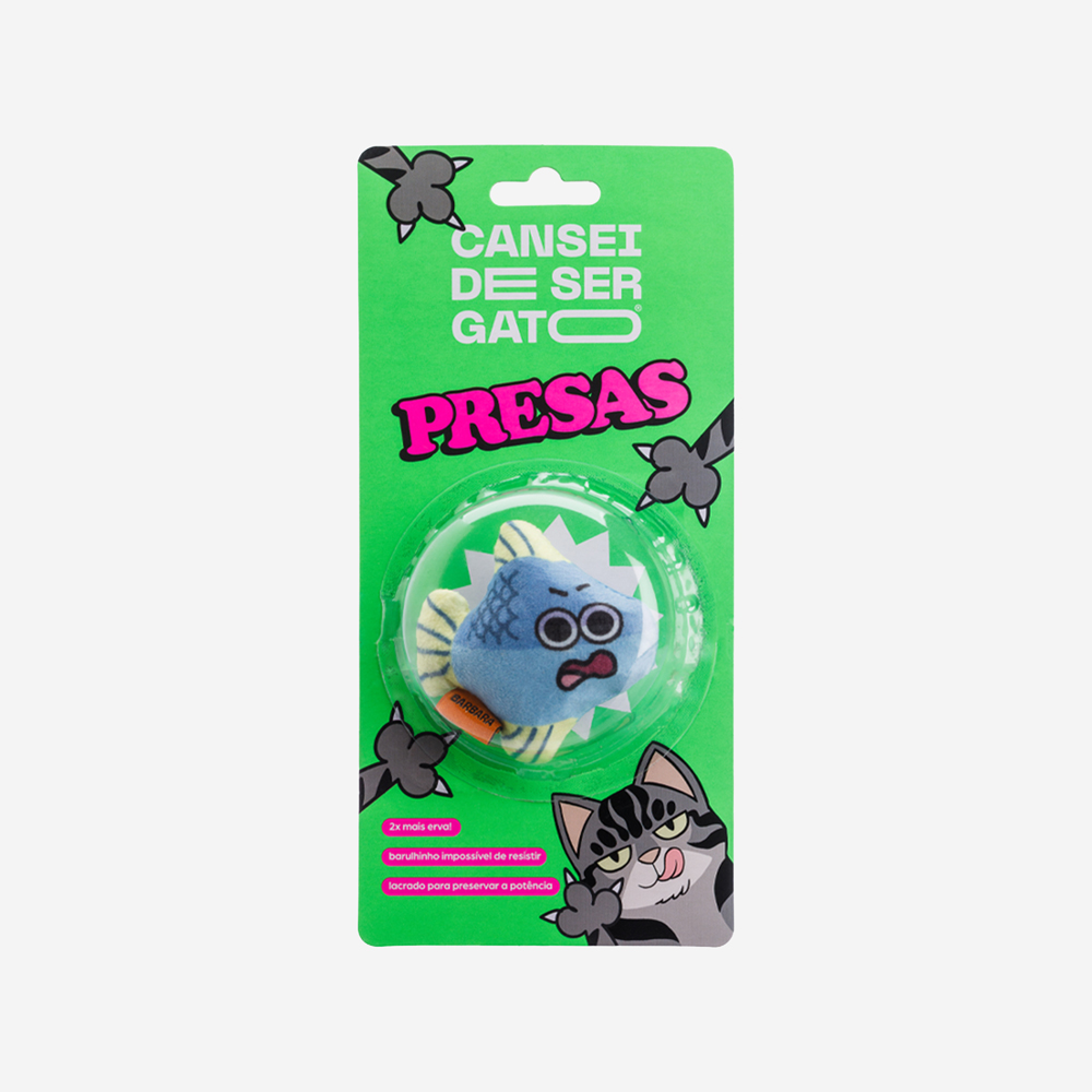 Brinquedo Presas Cansei de Ser Gato Barbara | Imagem 2
